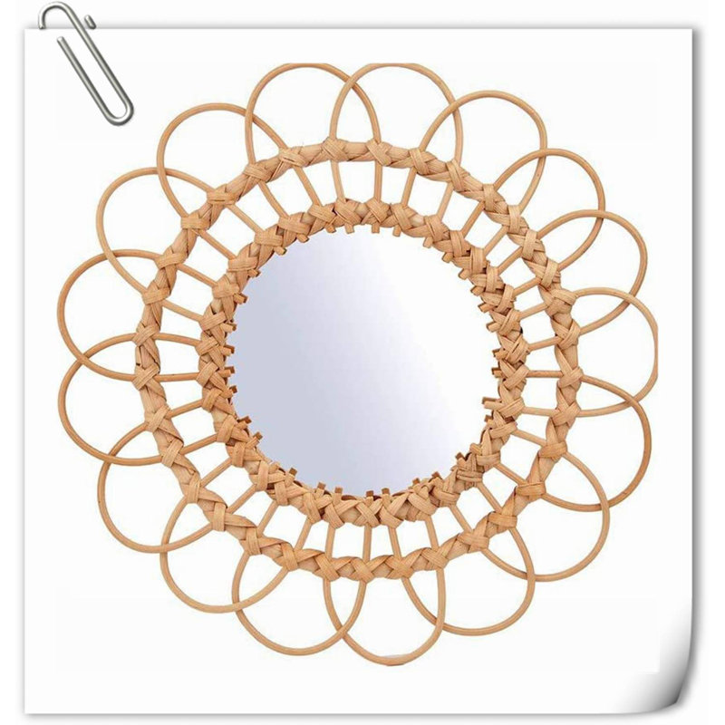 Miroir de maquillage rond 11 po
