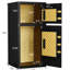 Double Door Safe With Thickened Material - 5.0 Cubic Feet For Home, Office, Hotel , Waterproof, Hidden Code Function, Coin-Operated Wall Mount & Floor-125222913