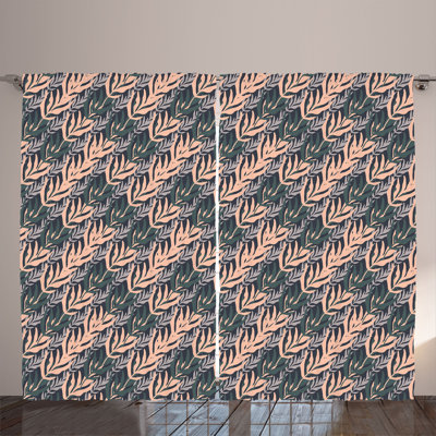 Semi Sheer Curtain Pair