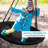 SereneLife Fabric Belt Swing with Chains