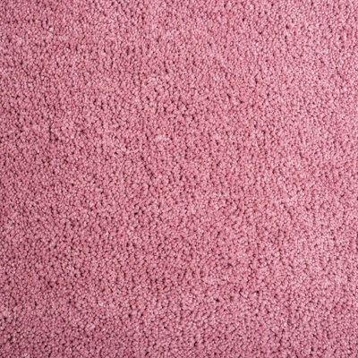 Cozy Handmade High Pile Pink Rug