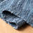 Rosemarie Vintage Leather Flat Weave Recycled Leather/Cotton Solid Color Rug in Gray/Blue-1445317809