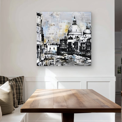 Basilica of Santa Maria della Salute - Contemporary Metal Print