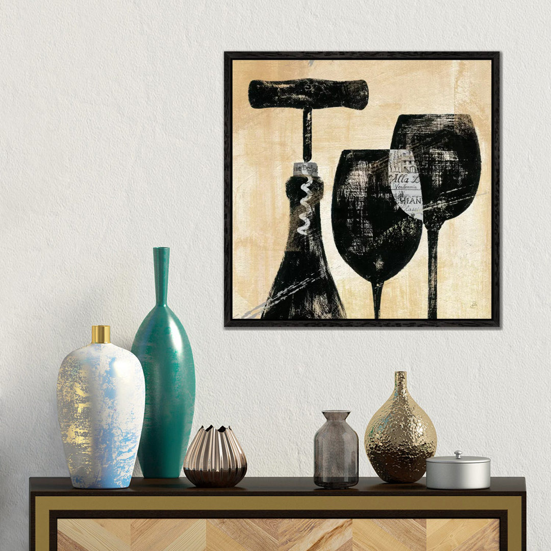 Wine Selection II von Daphne Brissonnet - Galerie-verpackte Leinwand Giclée auf Leinwand