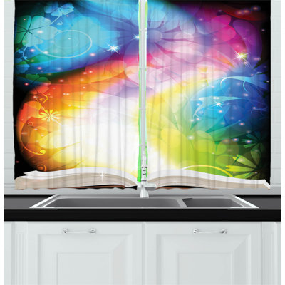 Pointed Kitchen Curtain