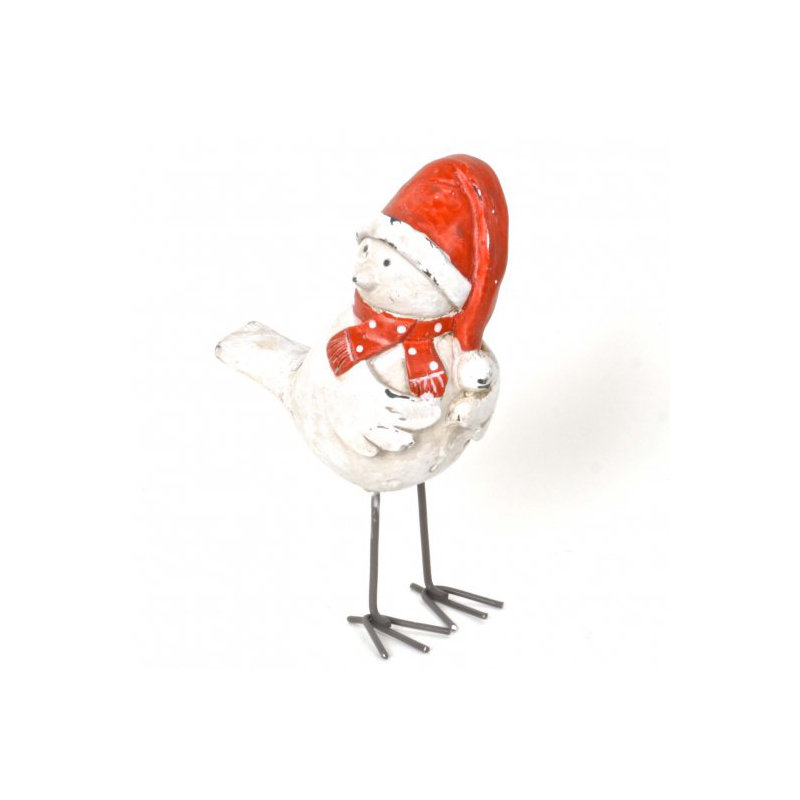 Oiseau de noël mache papier