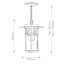 Totton Outdoor Hanging Lantern