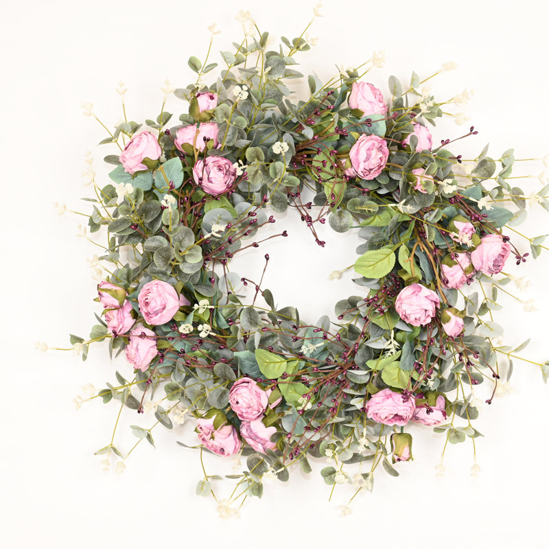 Couronne artificielle l 26 po, Mauve