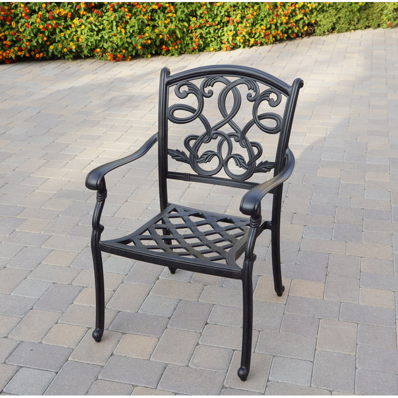 Nanafalia 7-Piece Patio Dining Set with Cushions and 60'' Round Dining Table