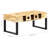 Frame Single Coffee Table with Storage