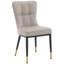 Chaise d'appoint en similicuir 18,9 po H-1855405050