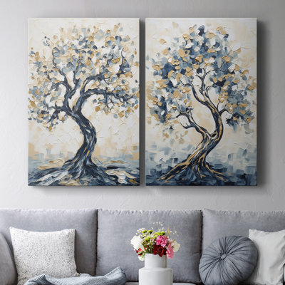 Paysages série CLxxxvi-Toile tendue avec châssis de qualité supérieure - Prêt à être accroché