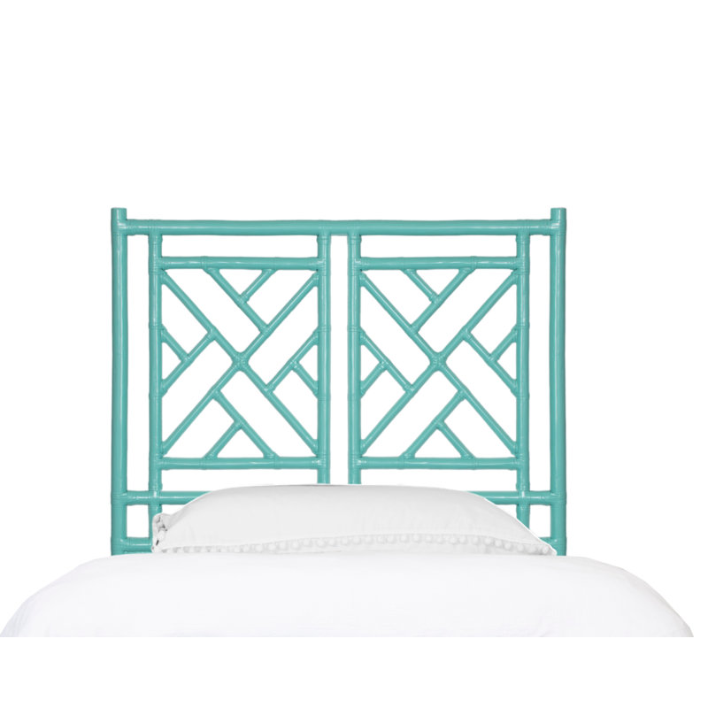 Chippendale Standard Bed, Twin, Turquoise