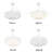 Brynnly 42" Retractable Ceiling Fan with LED Lights, DC Motor Remote 3-Color 6-Speed for Living Room, Bedroom-947024747