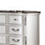 Commode large Prio, 11 tiroirs, plateau en marbre, bois sculpté-112253980