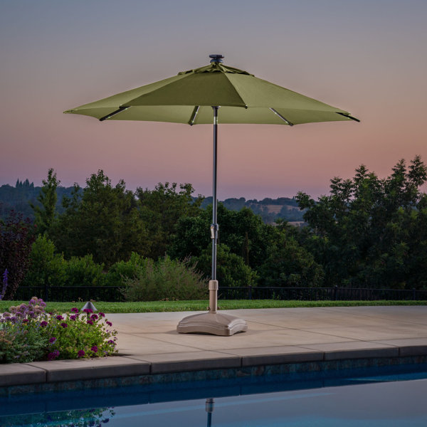 Proshade 120'' Lighted Market Sunbrella® Umbrella | Wayfair