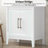 30" Single Bathroom Vanity With Engineered Stone Top, Soft-close Doors, White