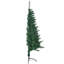 Demi-arbre de Noël artificiel avec décoration de Noël avec 520 branches, ouverture automatique, base en acier-103718630