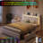 Floating Full Bed Frame With LED Light, Upholstered PU Leather Platform Full Bed With Charging Station & Wingback, Diamond Tufted Storage Headboard & Footboard, No Box Spring Needed-178682381-178682380