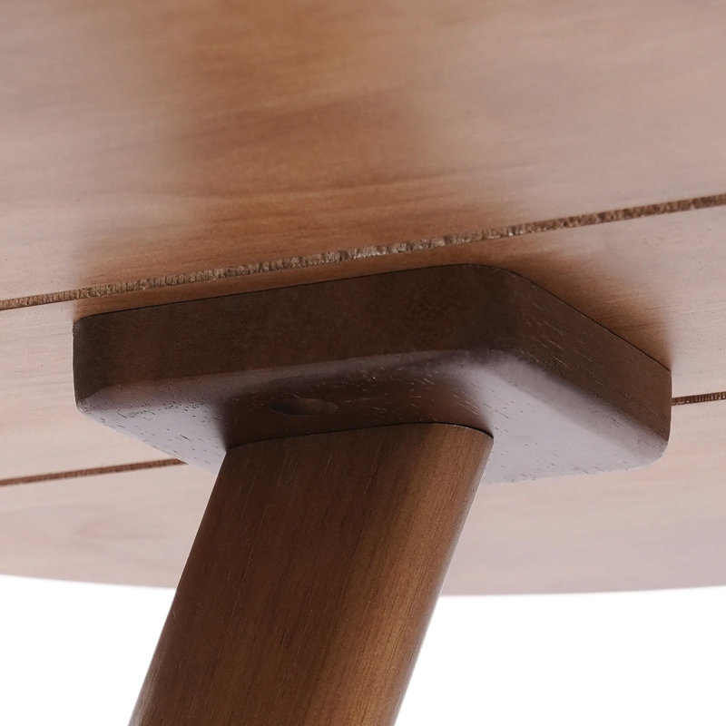 Table d'appoint 20 po, Brun