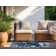Coral & Seahorse Outdoor Rug