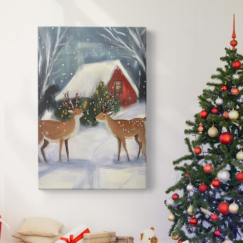 Art des Fêtes de Noël - Toile tendue avec châssis CDLxxi