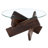 Bridgeview Glass Top Single Coffee Table-816046911