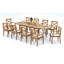 Granada Outdoor Teak Dining Set-266626949