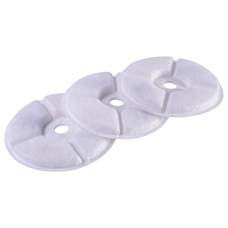 Fontaine filtrée pour chien et chat «Moda-Pure» Pet Life - Filtres de remplacement - paquet de 3