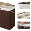 Bamboo Laundry Hamper with Handles-1144421145