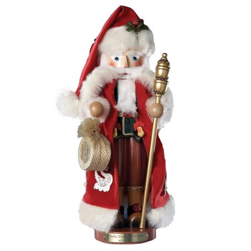 Steinbach Limited Edition Seven Swans a Swimming Wind-Up Musical Nutcracker