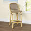Euporie 28" High Woven Rattan Bar Stool-38535544