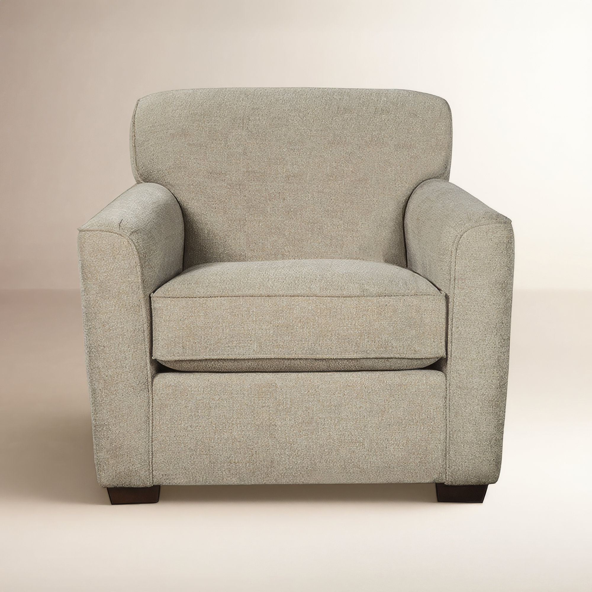 Keaton Upholstered Armchair, Lauderdale 10, No