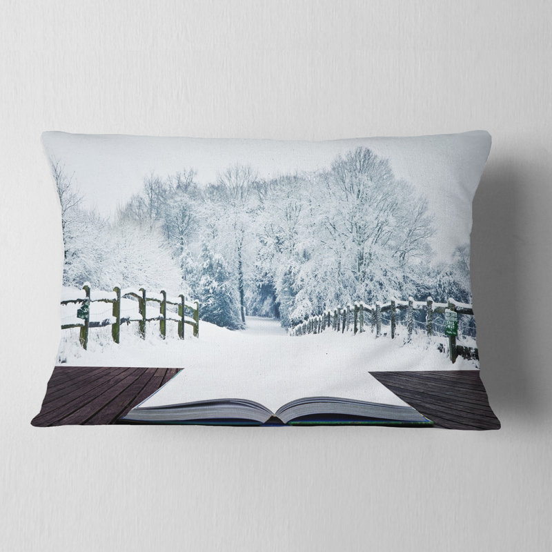Coussin Schafer Landscape Winter Wonderland