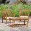 2 CHAISES CLUB CAYDON + TABLE