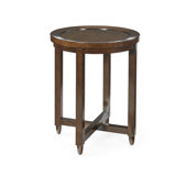 Solid Wood Tray Top End Table
