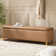 Mayowa Modern 60" Wide Storage Bench with  Two Ottomans and Diamond Weave Patterns