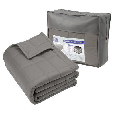 Harbour Housewares - Weighted Blanket with Storage Bag - 4kg/6kg/8kg