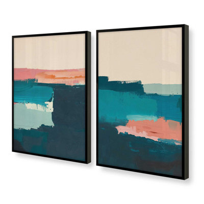 "Azure Reverie" par Golden Glow Interiors 2 - Pièces sur papier