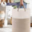 Fabric Laundry Hamper with Handles-1734013794