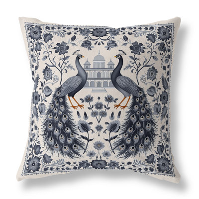 Coussin décoratif intérieur / extérieur Celestial Feathers