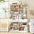 Bookcase w/Drawer, Multifunctional Open Bookshelf, Storage Organizer-129039326