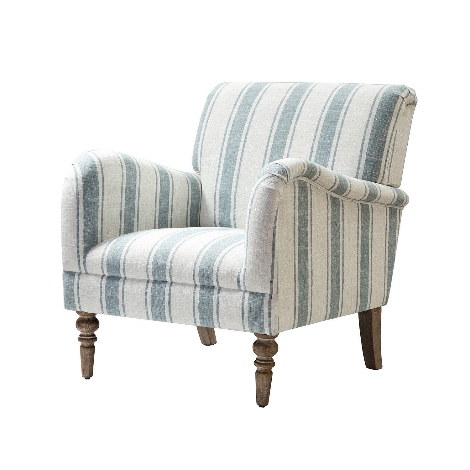 Arching Upholstered Armchair