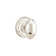 Passage Egg Knob with Regular Rose