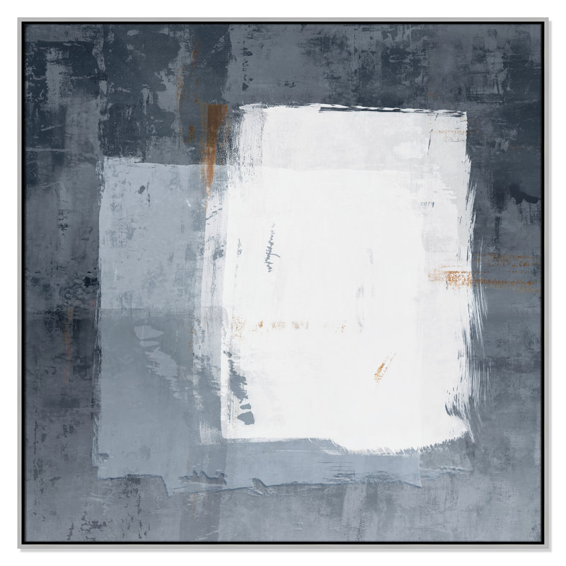 «Dancing in the Moonlight II», reproduction carrée par Casa Fine Arts, Argent, H 46,5 po x l 46,5 po