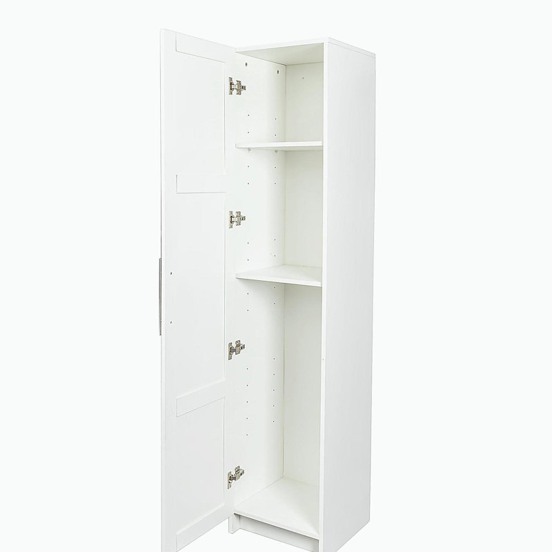 Armoire de rangement murale empilable, Blanc