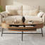 Table basse ovale avec tiroir Mid-Century-665668671