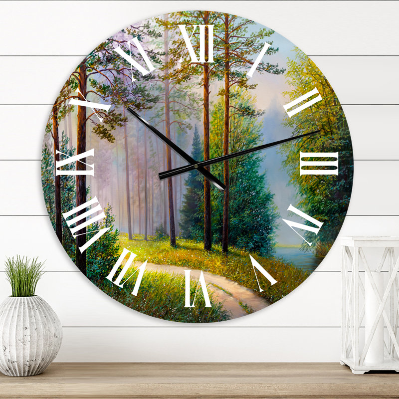 Horloge murale Lake House, Surdimensionné