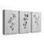 Neutre Meadow I - ensemble de 3 impressions sur toile tendue-724423289