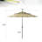 Evyanna 120'' Beach Umbrella-1264785469